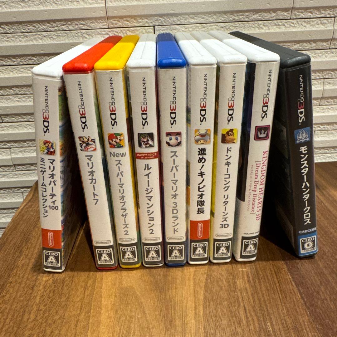ニンテンドー3DSソフト　まとめ売り9本