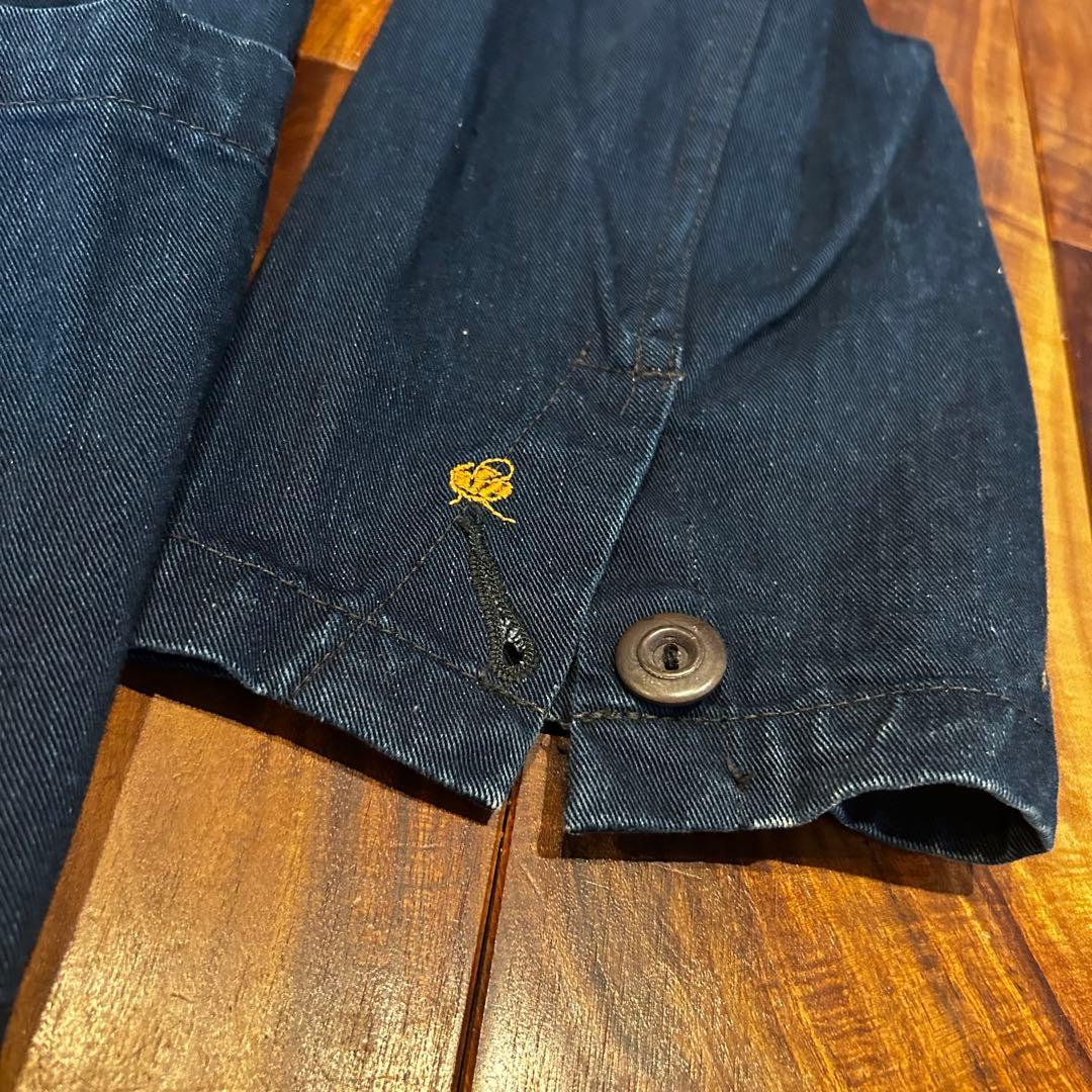 【匿名配送】45rpm インディゴデニムジャケット ダブル 濃紺 レアモデル