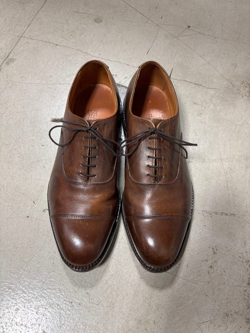 美品Allen Edmonds ブラウン park avenue 81/2EEE