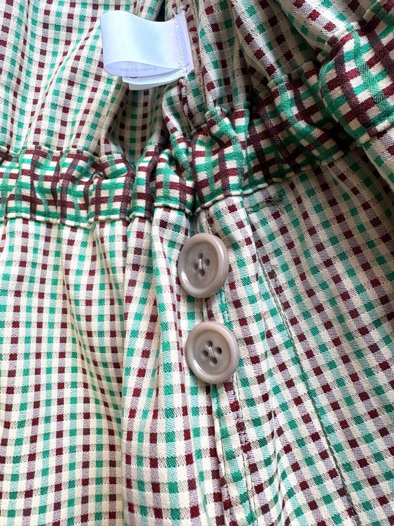 ドリスヴァンノッテン dries van noten⭐︎チェックジャケット