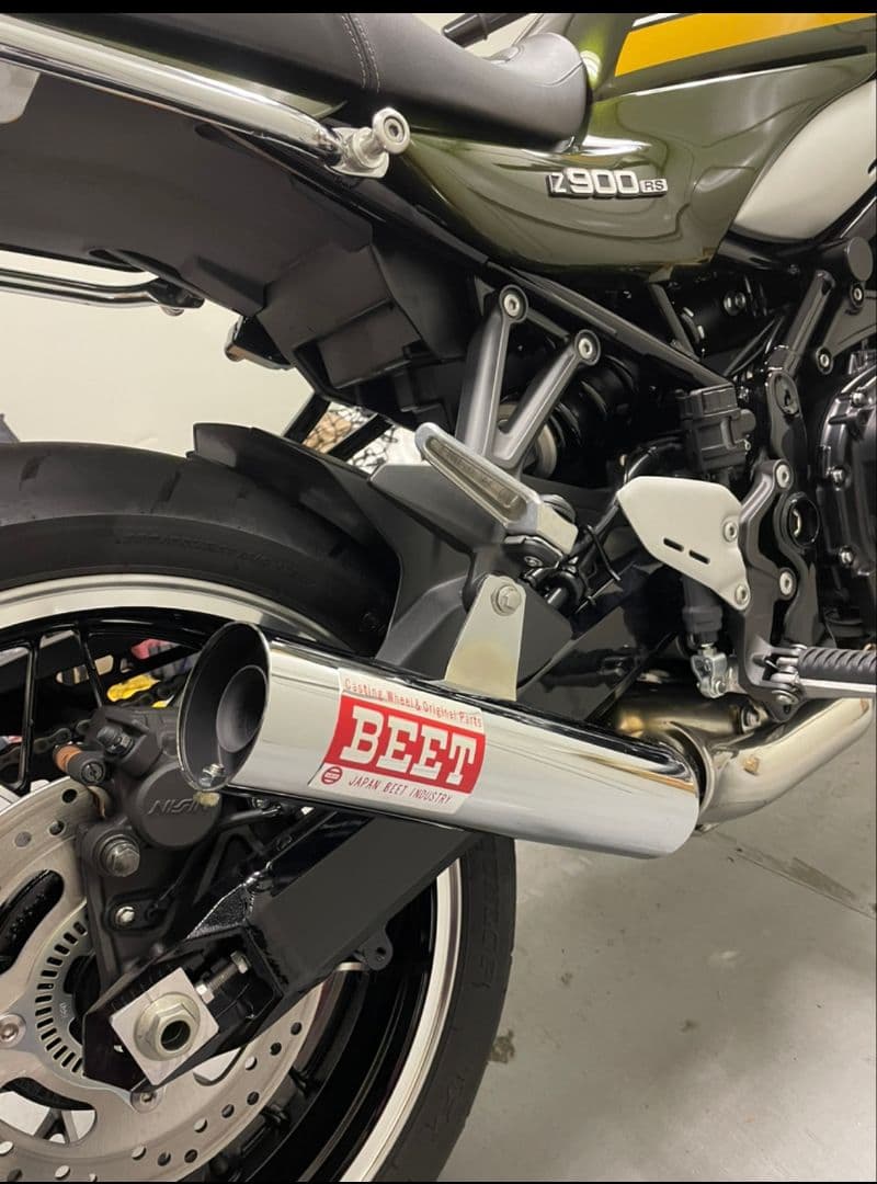 ORM マフラー スリップオン めっき 新品ステッカー2枚付き Z900RS