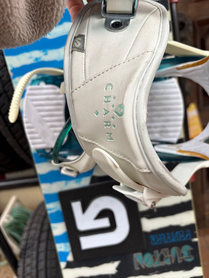 Burtonスノーボード　k2ビンディング