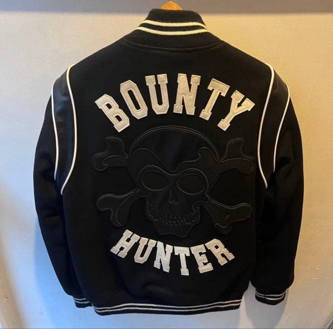 毛玉あり●BOUNTY HUNTER スカルスタジャン