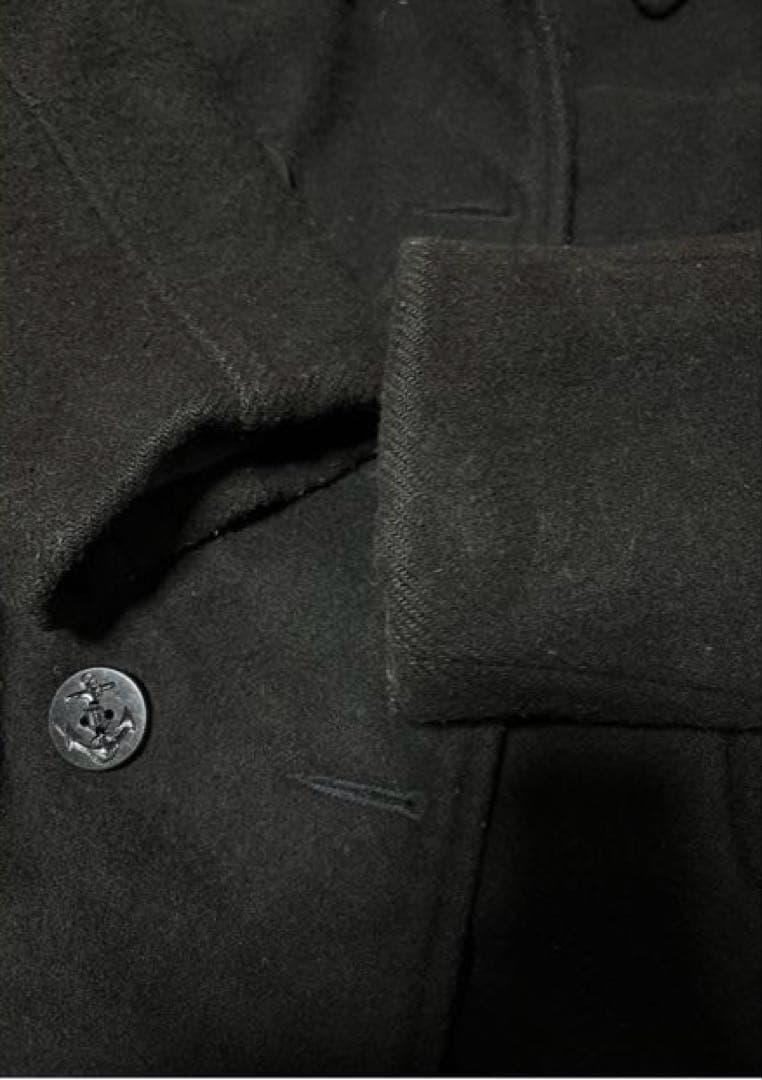 U.S. 740N PEA JACKET SCHOTT ピーコート 黒　42