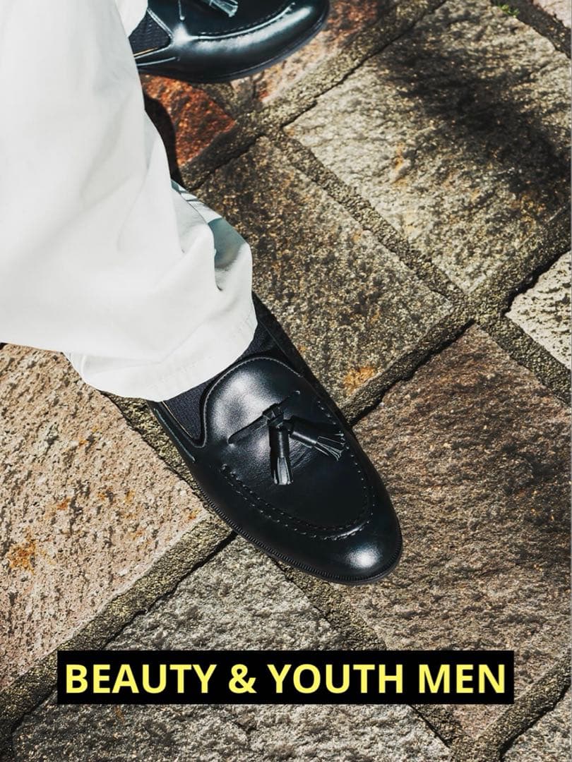 【美品】beauty&youth ビューティーアンドユース　タッセルローファー