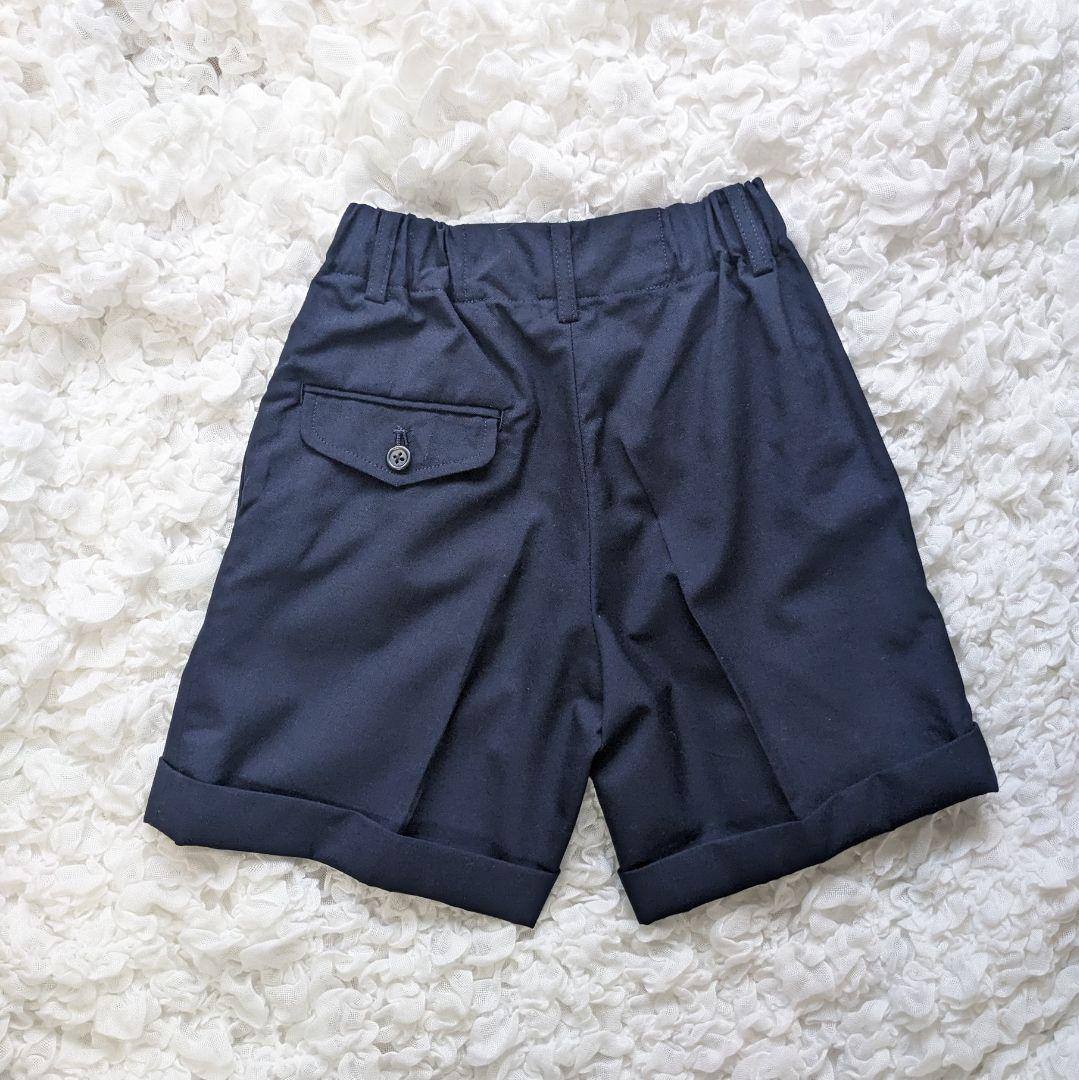 ラルフローレン 4点セットアップ 男の子 スーツ 金ボタン 七五三 　ウール