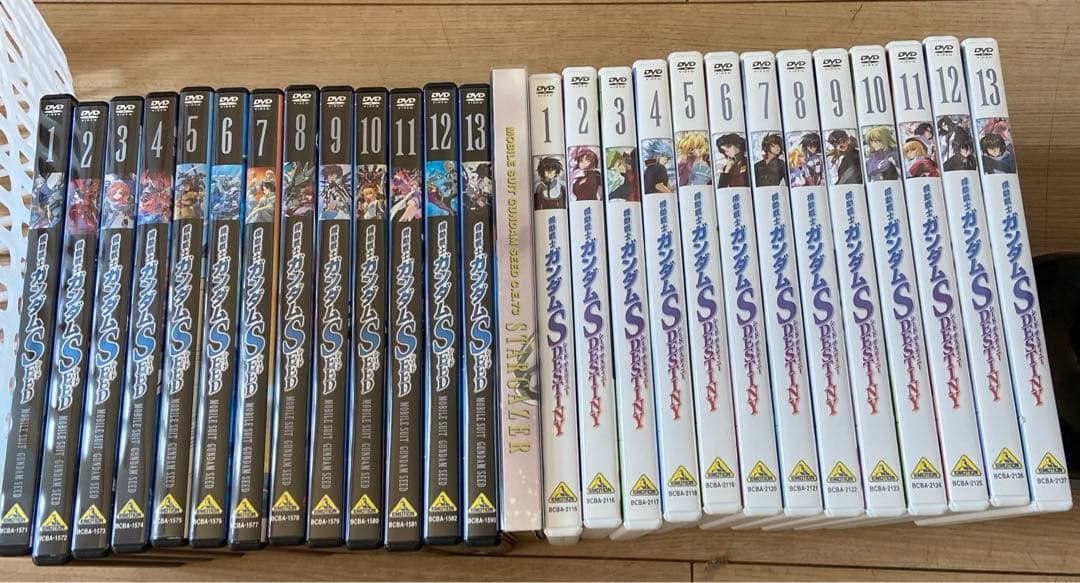 機動戦士ガンダムSEED &DESTINY &STARGAZER DVDセット