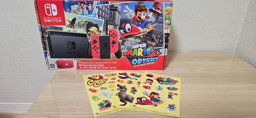 Nintendo Switch 本体 マリオ同梱版　シェル交換品