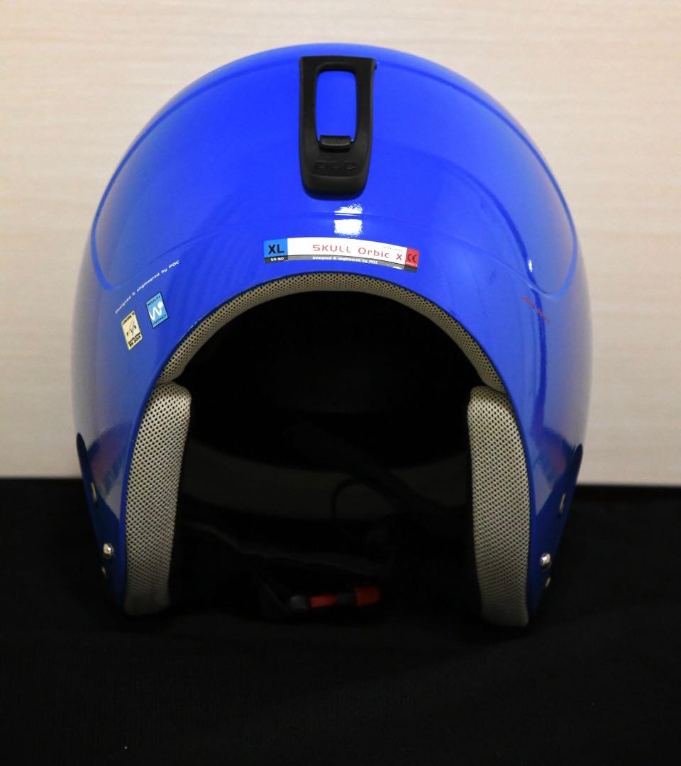 POC スキー用ヘルメット 青（FIS）