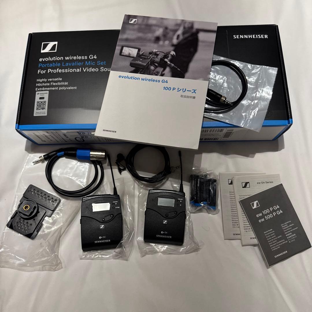 Sennheiser EW 112P G4 ワイヤレス音声システム①