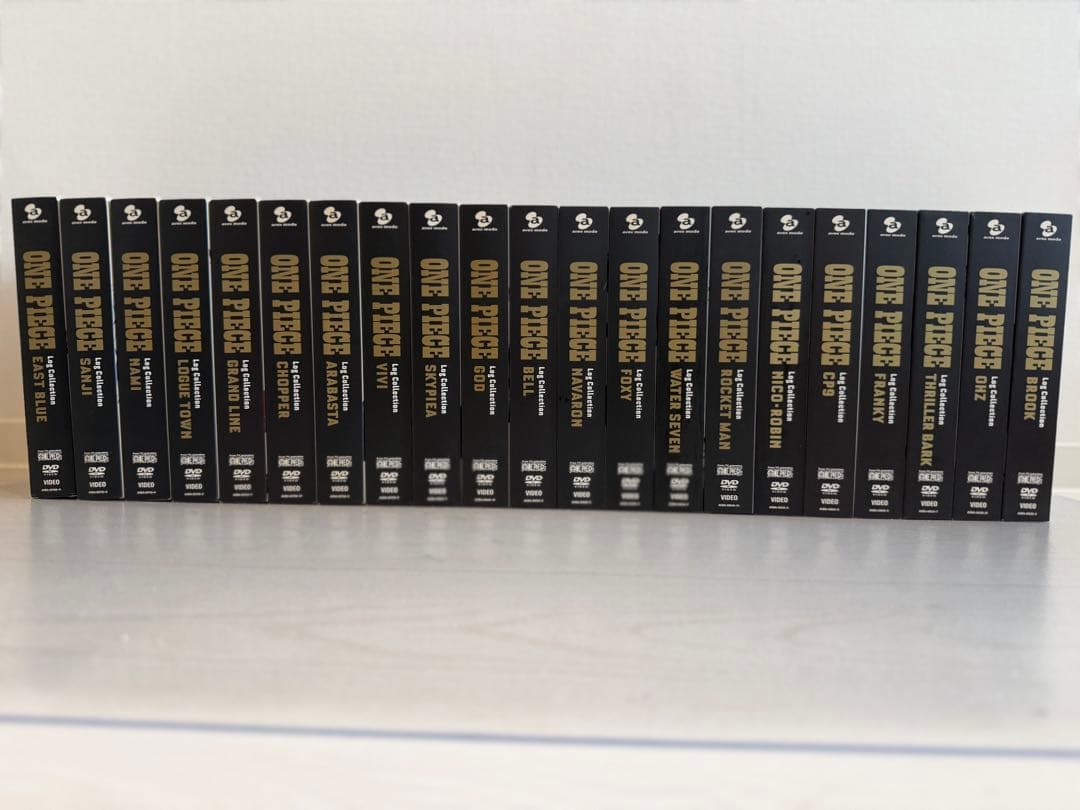 ONE PIECE ワンピース ログコレクション DVD 21巻セット