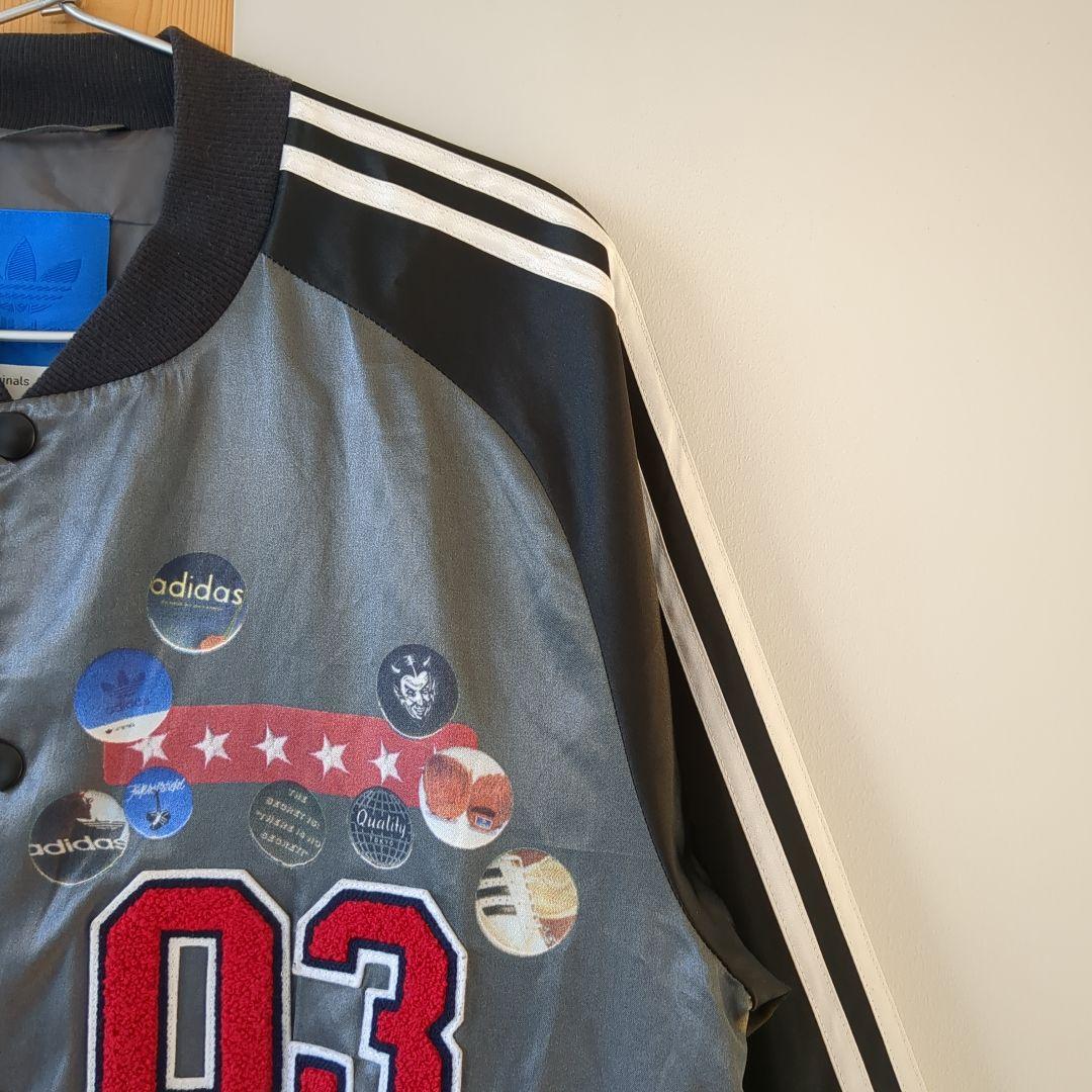 00s adidas Originals ナイロンスタジャン ワッペン