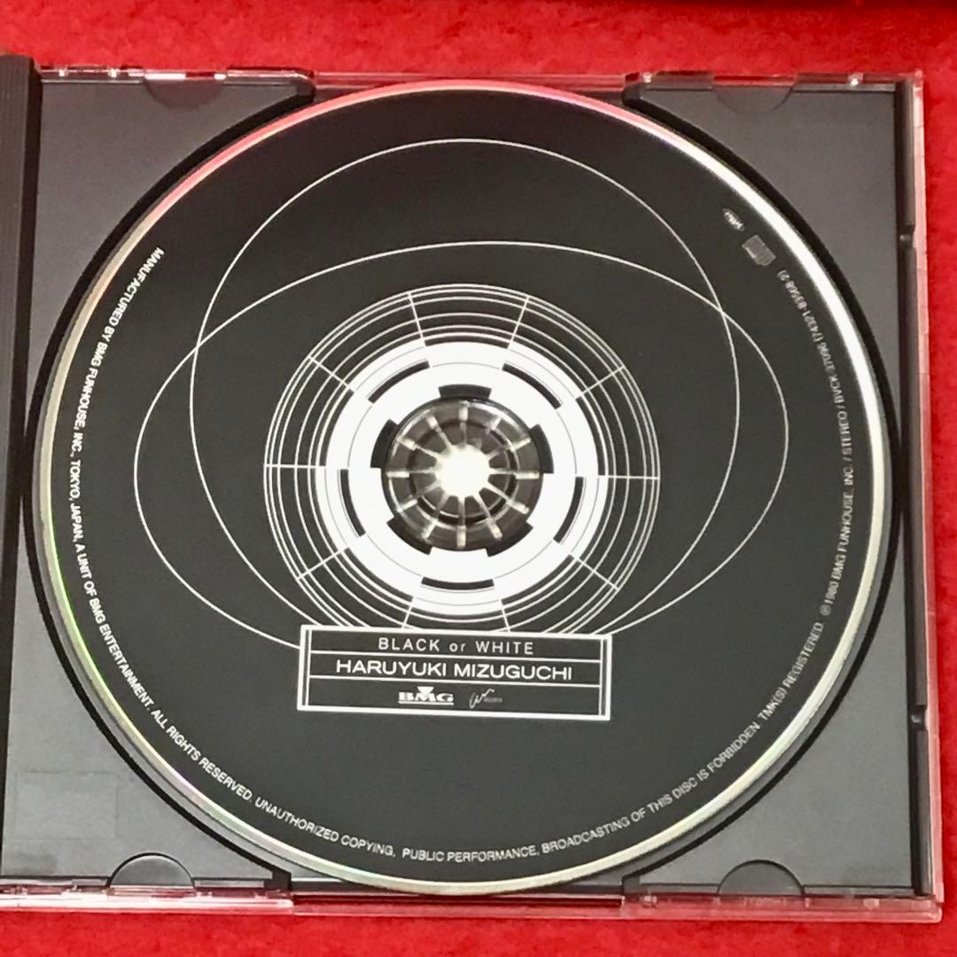 ☽ 水口晴幸　BLACK or WHITE　ロック＆ポップスCD　邦楽　クールス