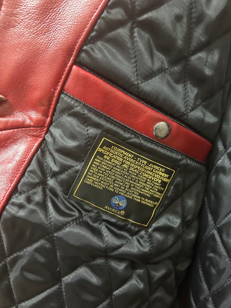 ジャケット・アウター Summit x Avirex leather varsity jacket