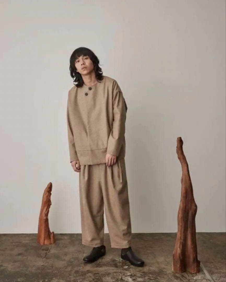 Dulcamara セットアップ サイズ1 ジーロンラムBL タックワイドPT