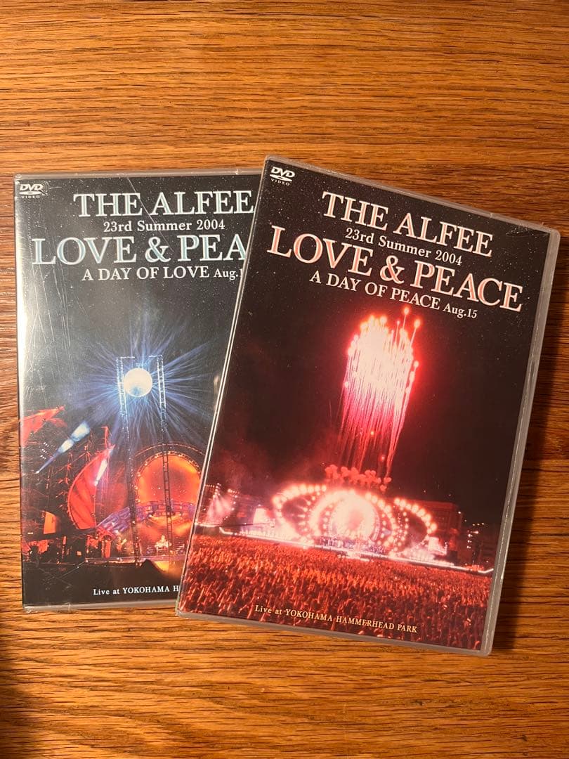 THE ALFEE LOVE & PEACE 2枚組DVD