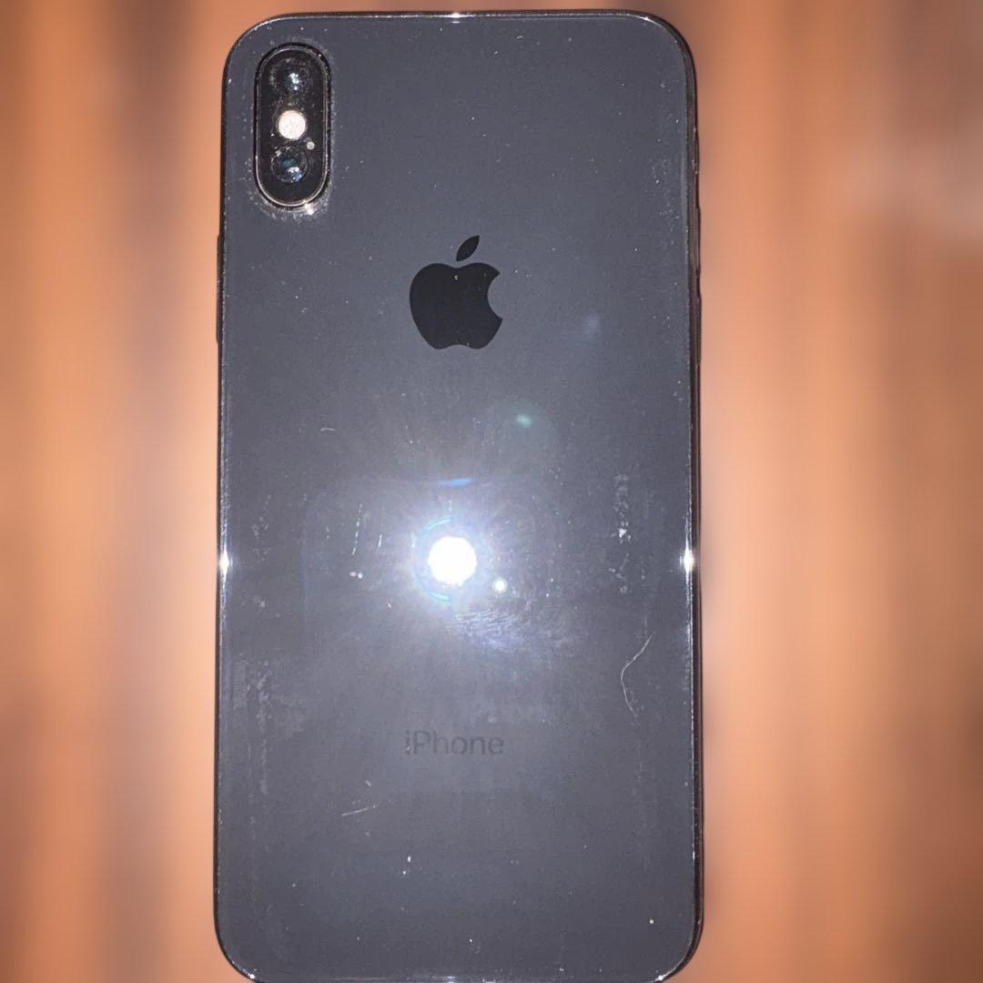【値下げ中】iPhone XSスペースグレー 256GB動作正常　美品