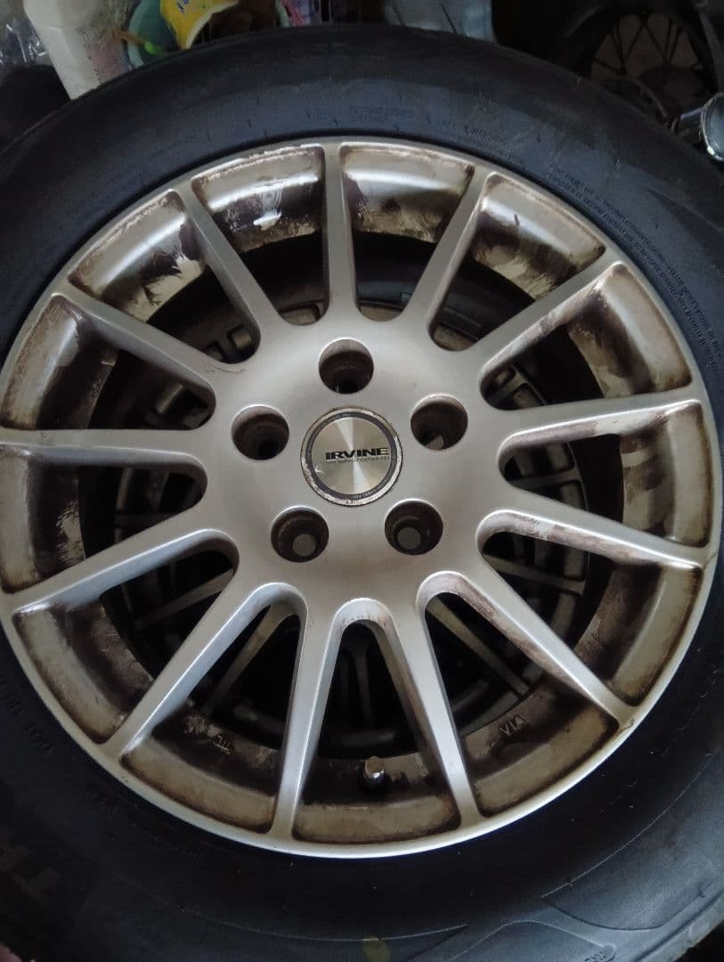 Weds IRVINE 15インチホイール　4本セット　（タイヤは付きません）