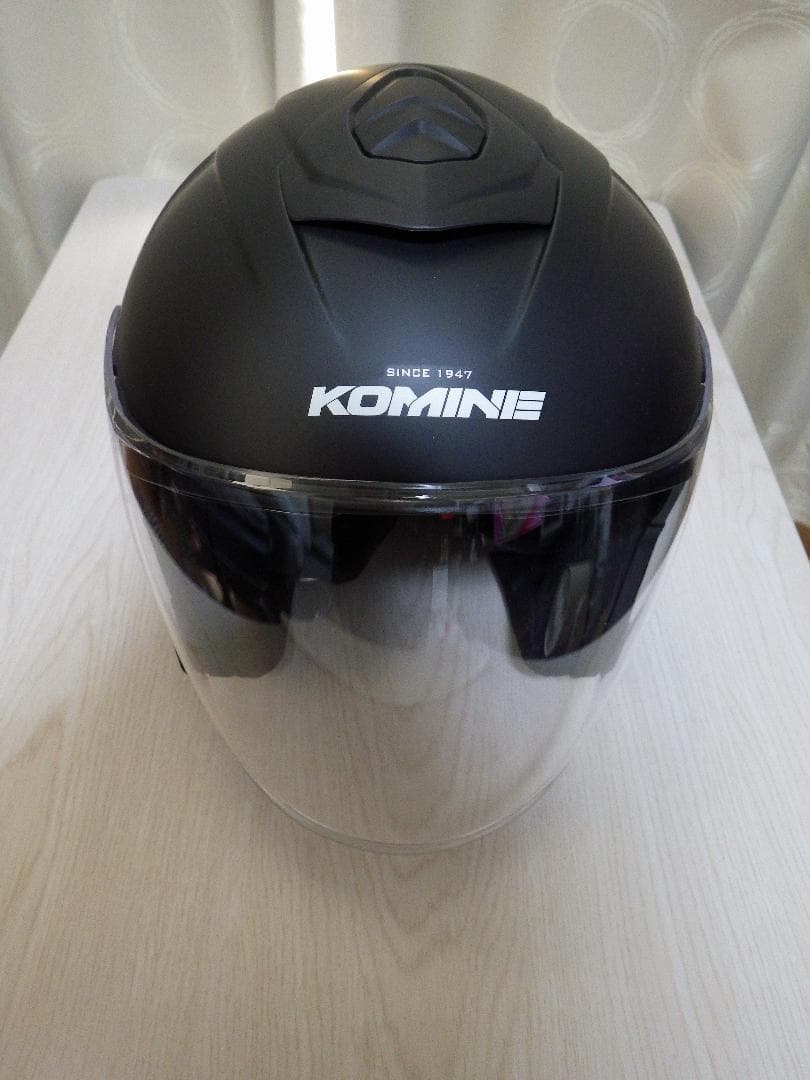 KOMINE ジェットヘルメット マットブラック XL HK-172 [中古]