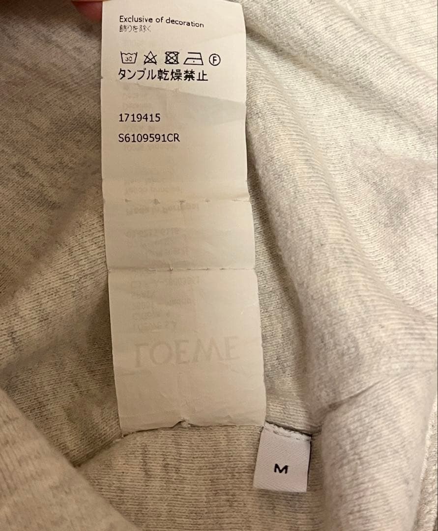 LOEWE ロエベ アナグラム　トレーナー スウェットトップス 長袖