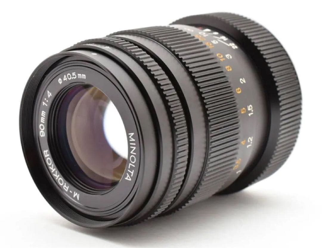 【良品】MINOLTA M-Rokkor 90mm f/4 leica