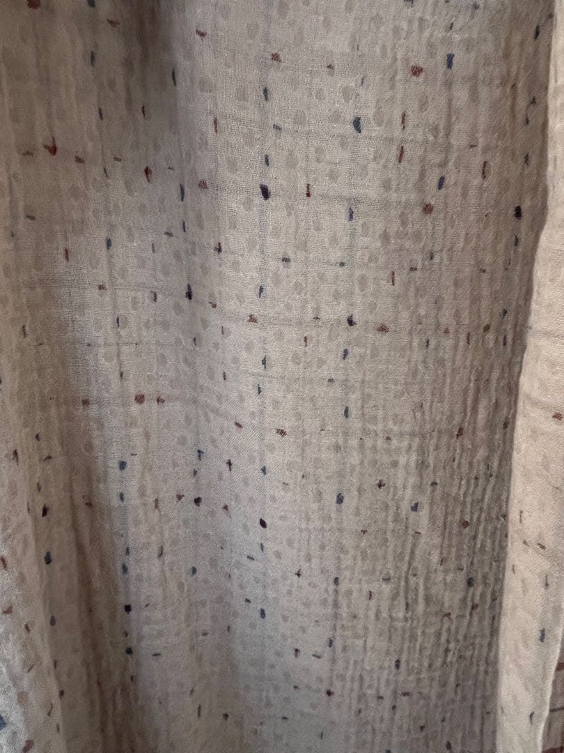 ヨーガンレール　未使用リバーシブル　綿　絹　毛手の込んだコート　羽織り