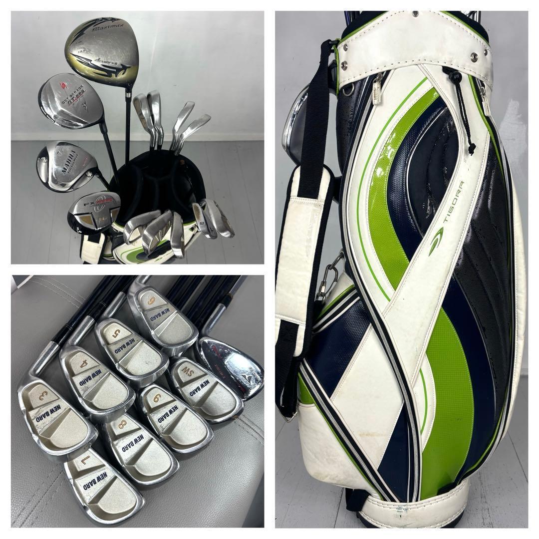 本格派 メンズゴルフクラブ 14本 フルセット ゴルフセット お試しセット