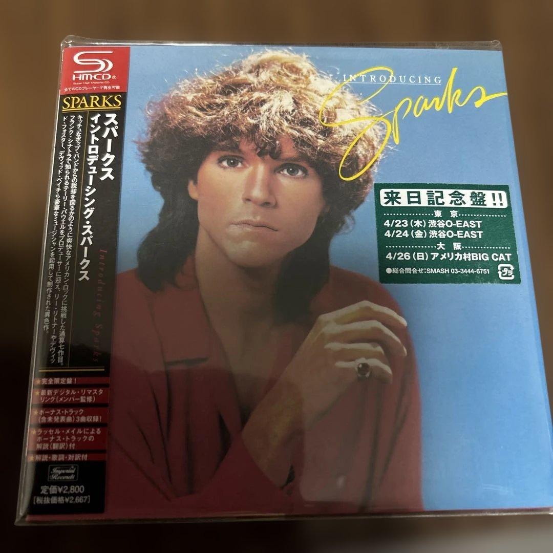 スパークス　Introducing Sparks SHM-CD 来日記念盤