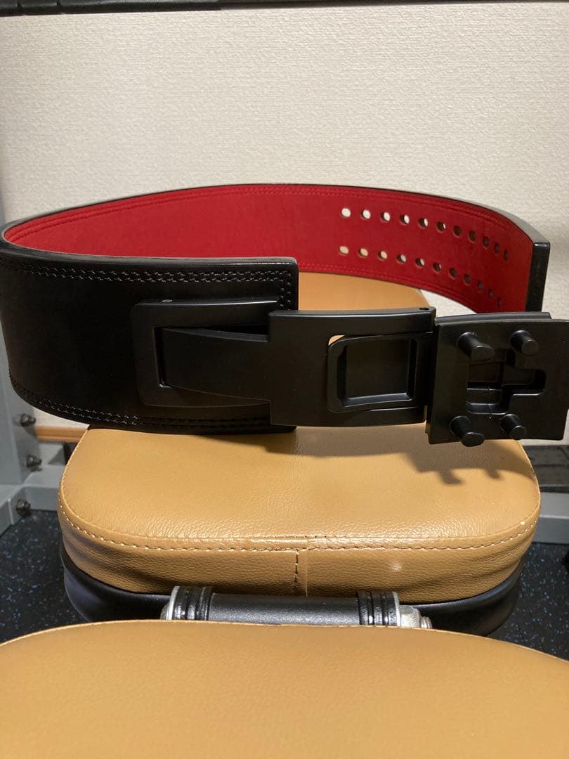 【新品未使用】レバーアクションベルト 本革 13ミリ Sサイズ　鬼　SBD