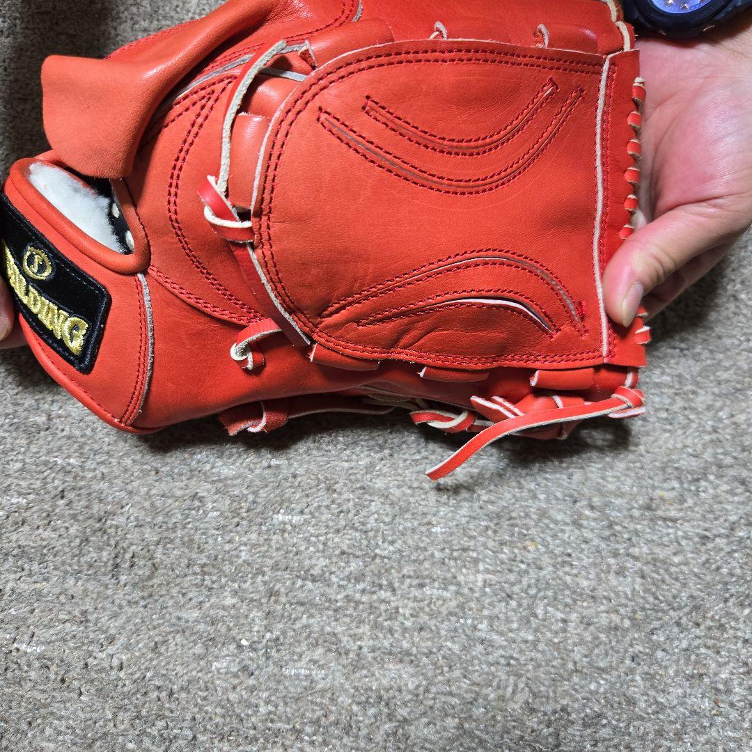 SPALDING 野球グローブ HPC-31-89 オレンジ