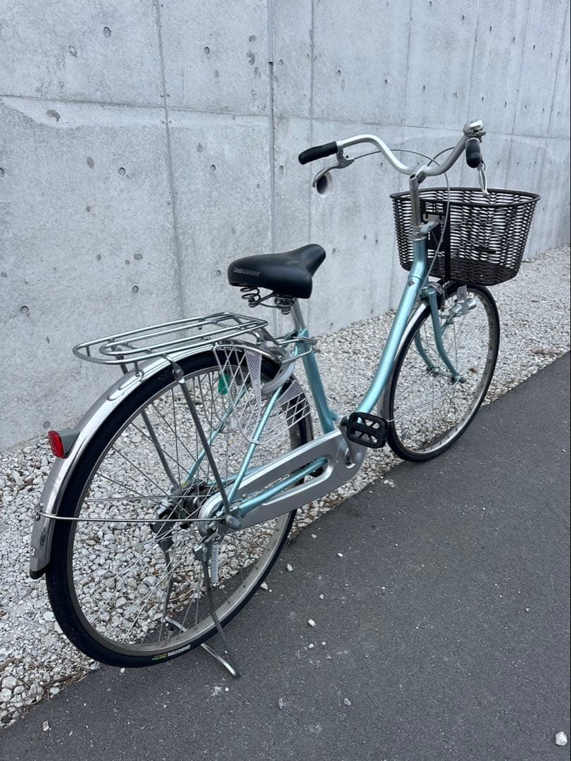 R53 愛知 ブリヂストン B2E E60U エブリッジ 26インチ 水色