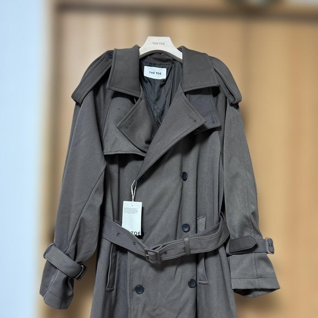新品THE TOÉ’ ブラウン トレンチコート size M