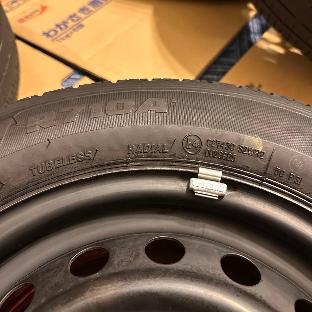 ダイハツ純正　12インチ 鉄ホイール　黒　ブラック　アトレー　ハイゼット