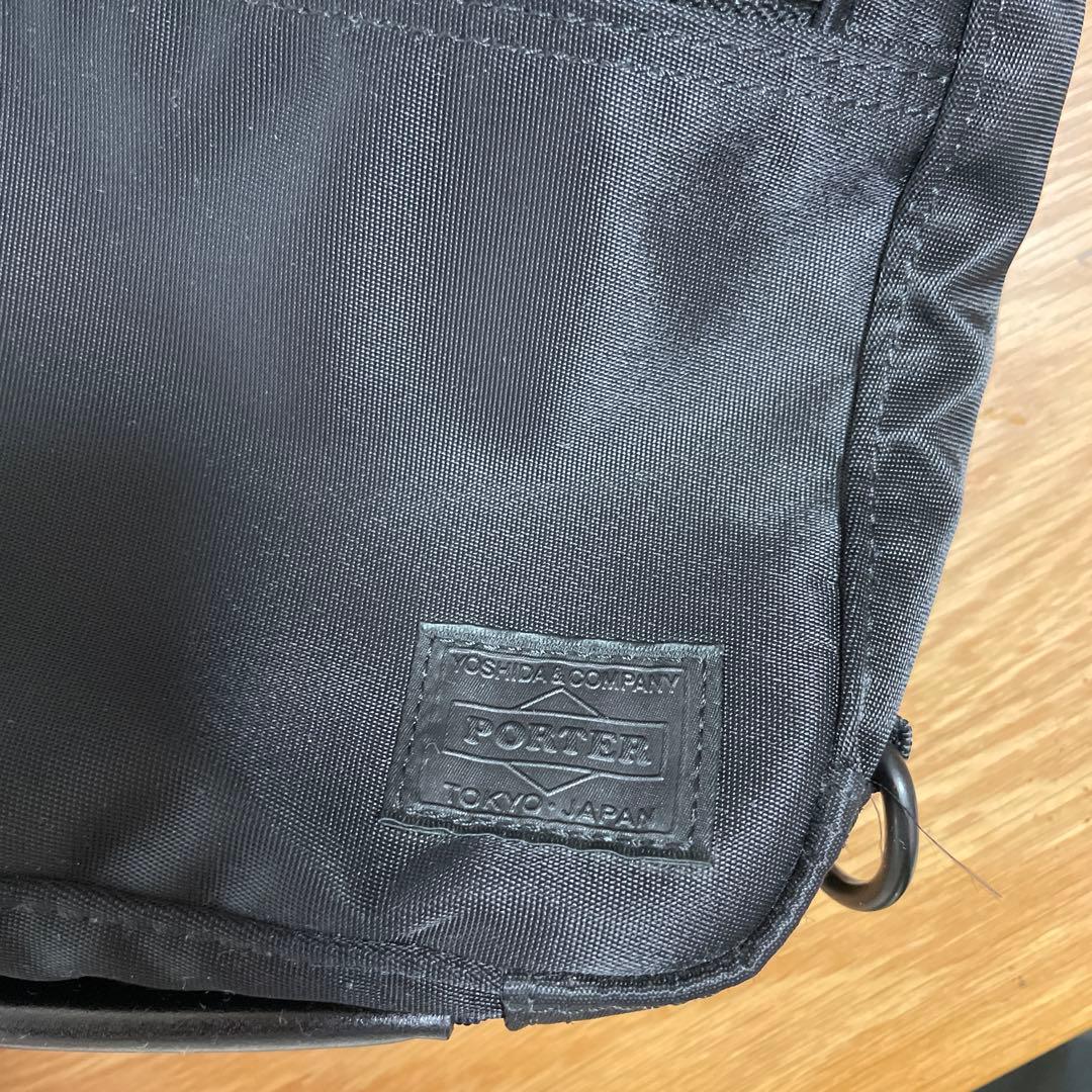 [PORTER] ボディバッグ ワンショルダーバッグ　ブラック
