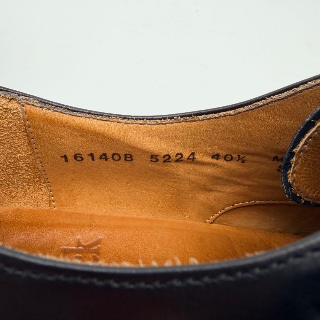 s*s様 Berwick バーウィック ストレートチップ 26cm ブラック 内