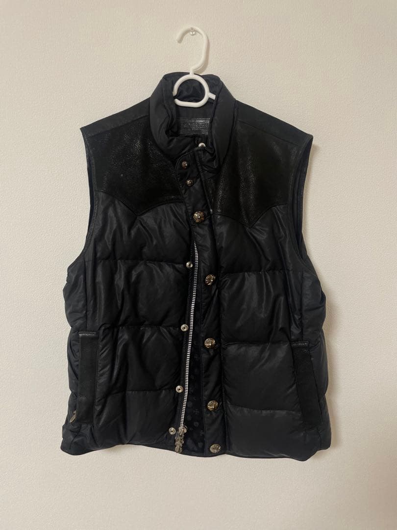 値下げ可 CHROME HEARTS ダウンジャケット ダウンベスト