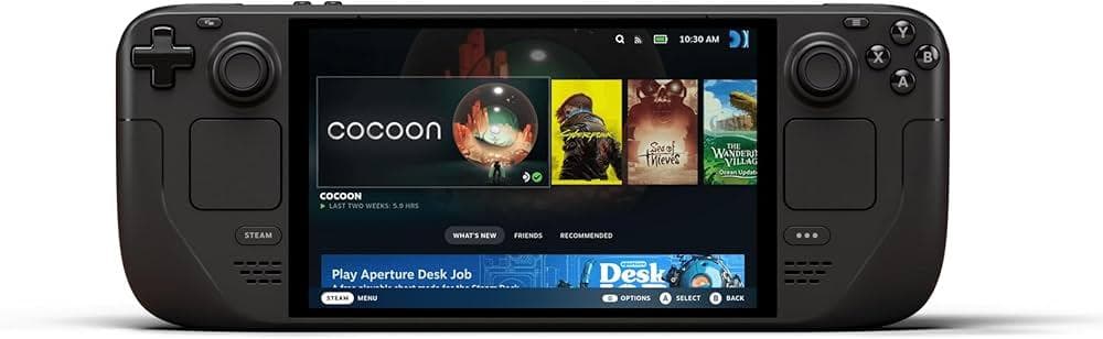 【美品・完品】Steam Deck LCD 64GB【未使用ガラスフィルム付き】