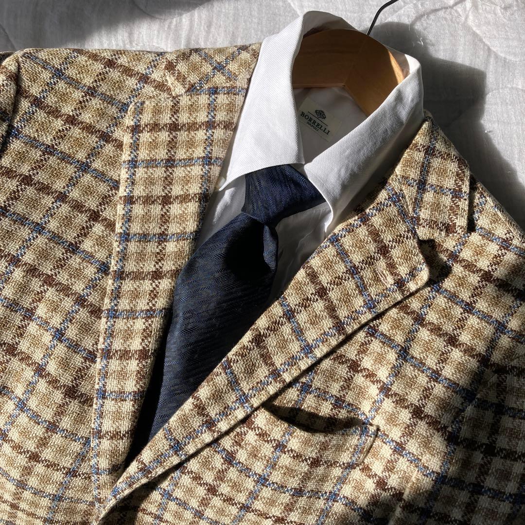 De Petrillo 48サイズ ジャケット　麻・綿