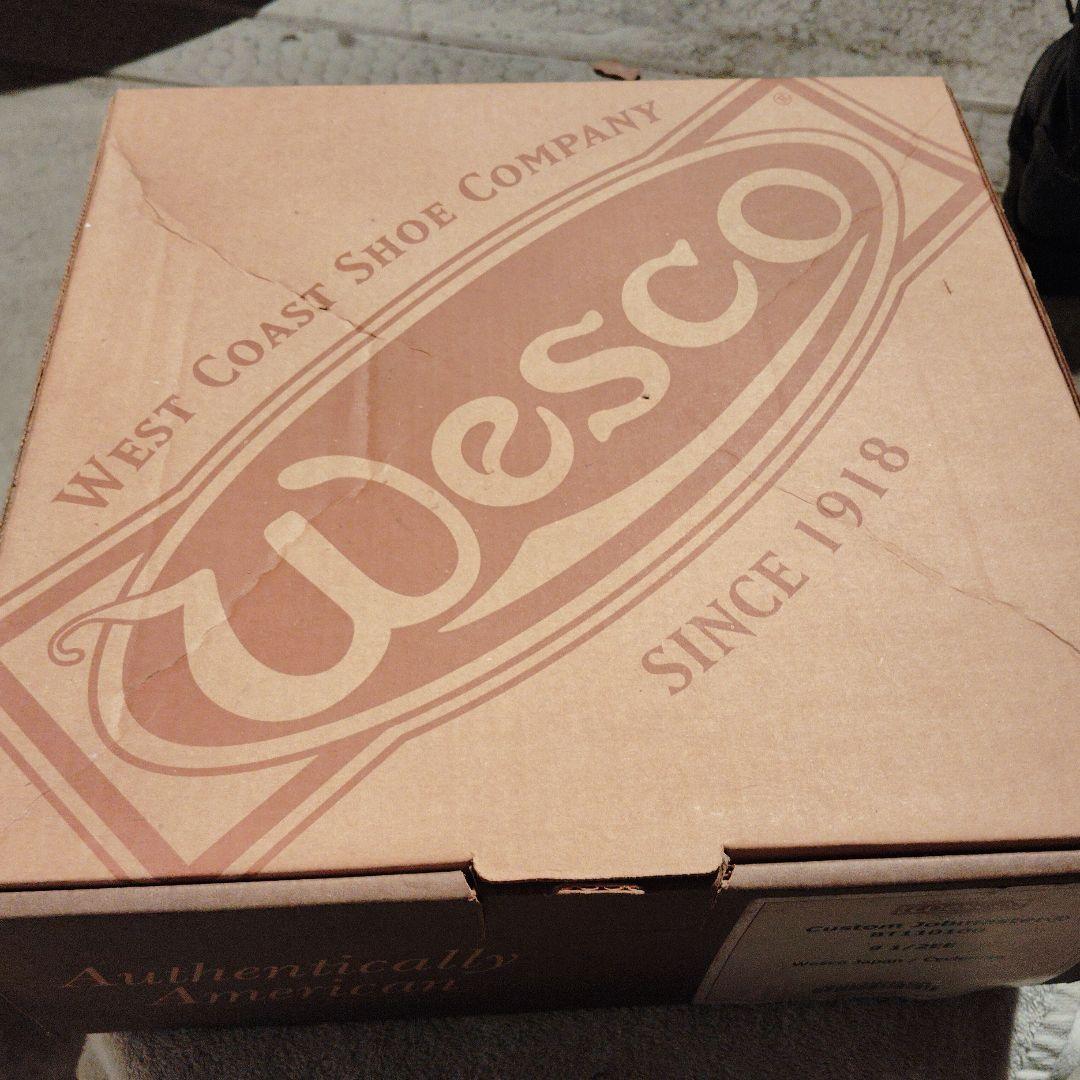 WESCO　ウエスコ　ミリタリーレザーブーツ 黒