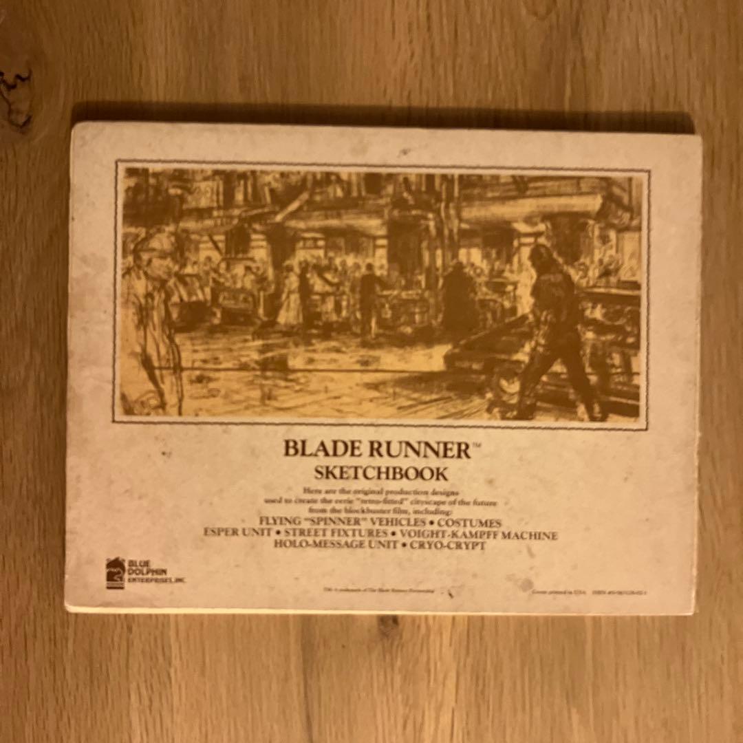 洋書 BLADE RUNNER SKETCHBOOK