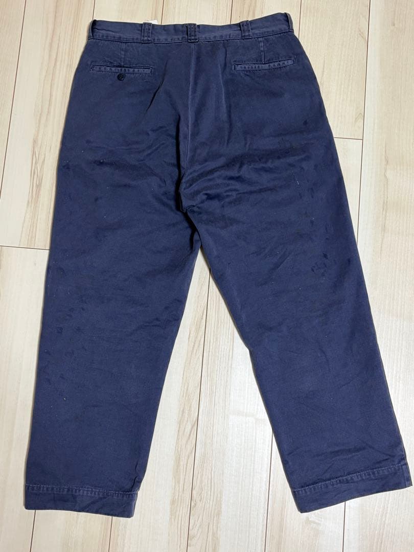 BOW WOW / ESSENTIAL CHINO PANTS AGED　XL