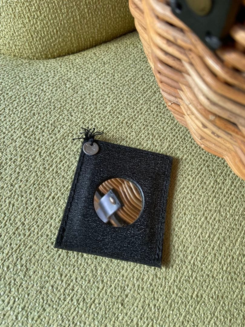 エバゴス ebagos かごバッグ　ブラック