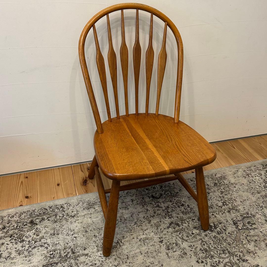 柏木工　KASHIWA ダイニングチェア、ウィンザーチェア　ボウバック