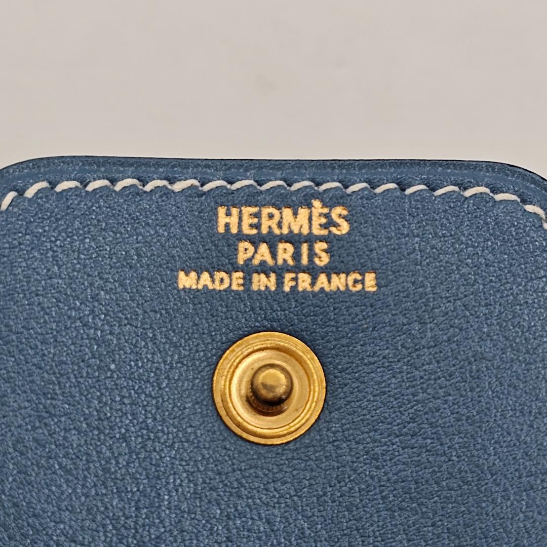 【美品】HERMES★エルメス★ペンケース★ブルージーン★ヴィンテージ