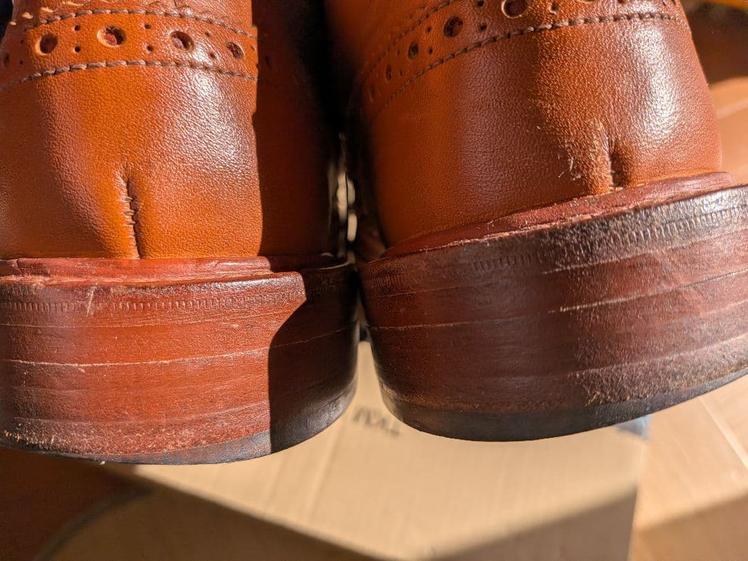 トリッカーズTrickersカントリーブーツ25.5くらい