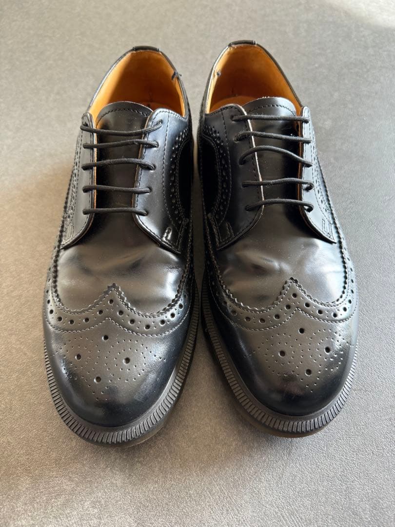 Dr.Martens ウィングチップレザーシューズ