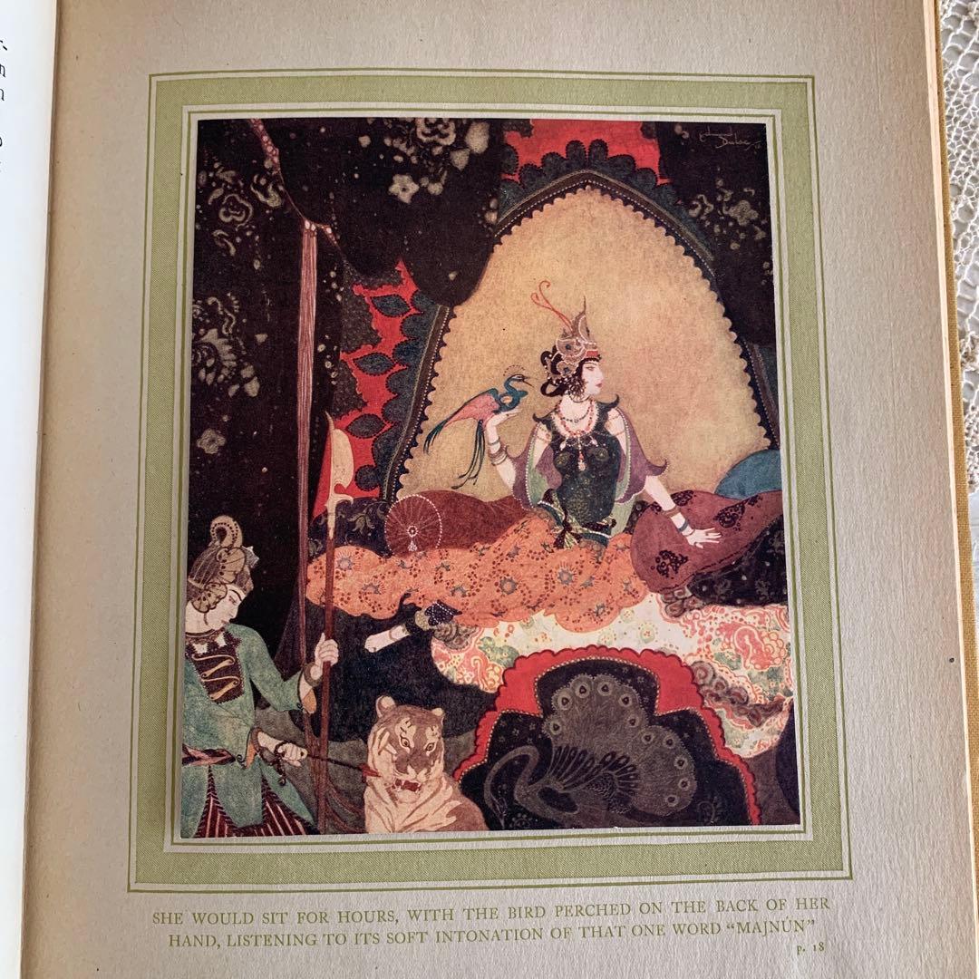 1915年デュラック稀少で美しいアンティーク古書　洋書　絵本　画集　児童書