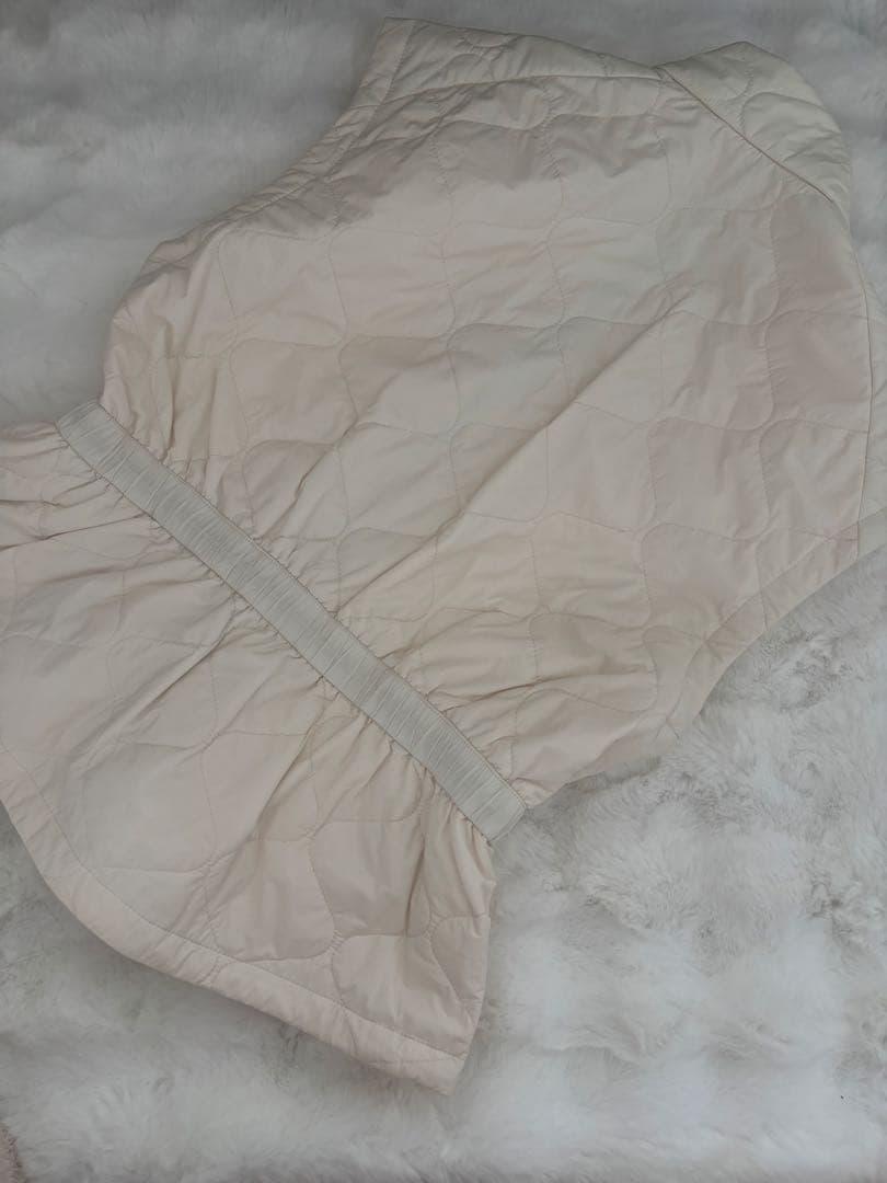 WACCキルティング ノースリーブジャケット