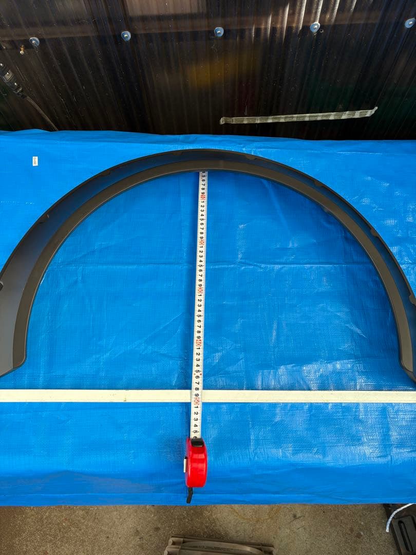 マットブラック オーバーフェンダー凡用 4個セット