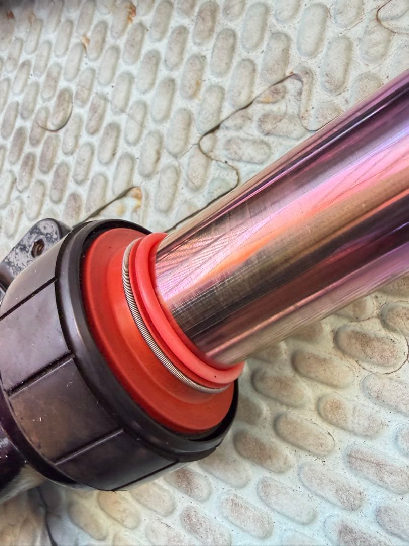 NCY フロントフォーク シグナスx4型5型チタンカラー